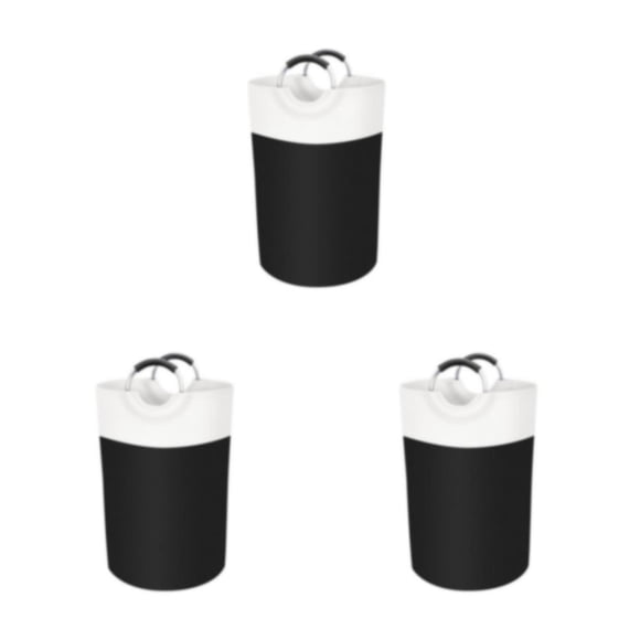 Inteprter Cesto para la colada con asas de aluminio Bolsa para ropa sucia Cesto de 90L Gran capacidad Ligero Ahorro de espacio Viaje en casa Type1 NO1