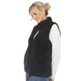 thumbnail image 2 of White Mark Women's Sherpa Outerwear Vest, 2 of 6