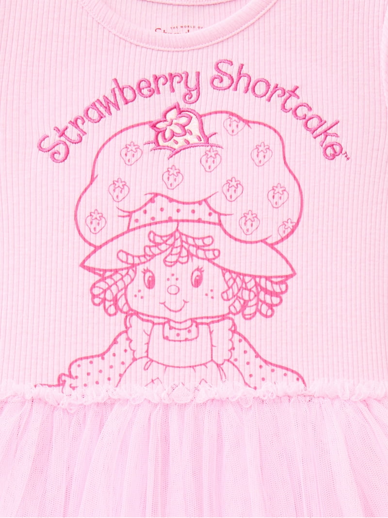strawberry shortcake birthday dress Strawberry Shortcake & Rainbow Brite 80's Dress 14/16