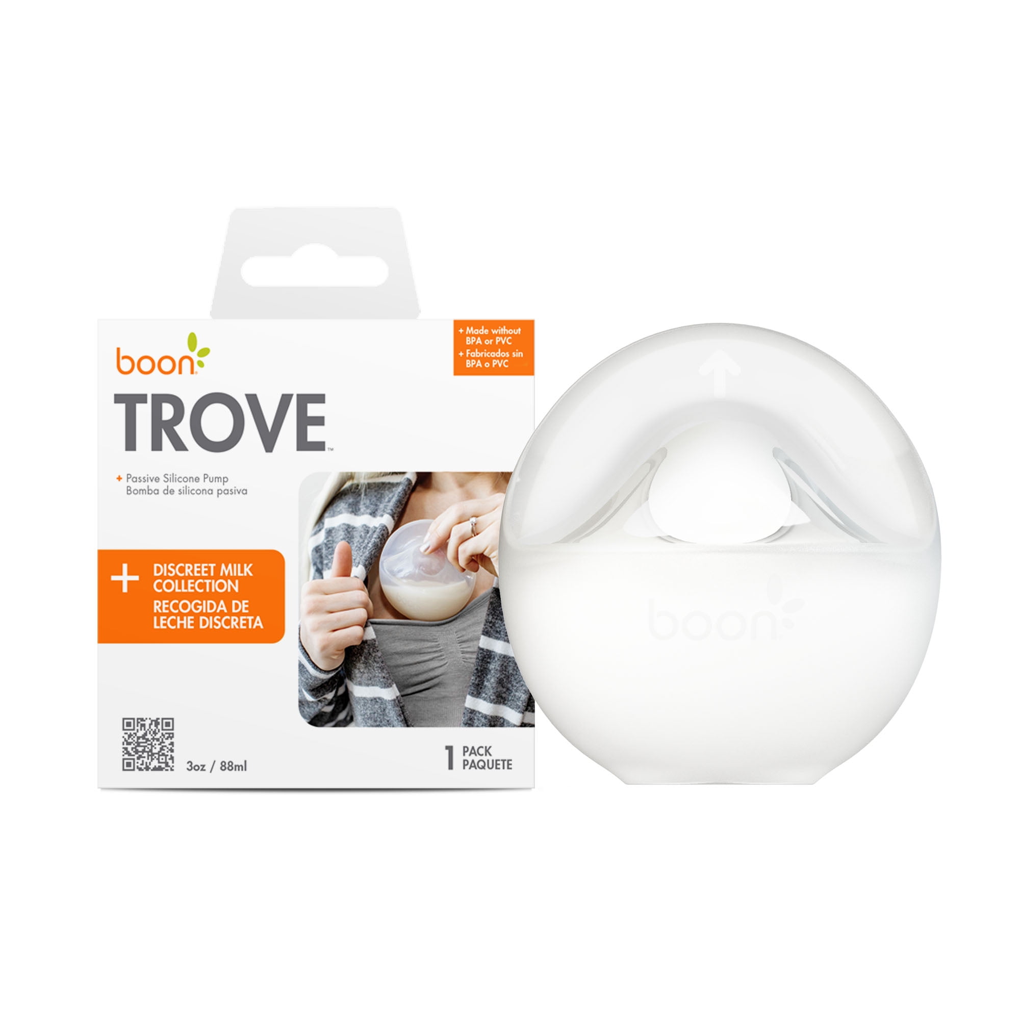 Boon® TROVE Silicone Breast Pump