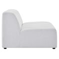 thumbnail image 3 of Modway Bartlett Upholstered Fabric Armless Chair in Ivory, 3 of 8