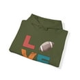 thumbnail image 4 of Football Player Coach Lover Hoodie Gifts Hooded Sweatshirt Pullover Shirt, 4 of 4