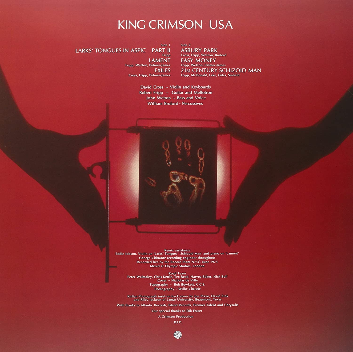 King Crimson - Road To Red - Music &amp; Performance - CD -