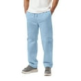 thumbnail image 6 of Afuyipoi Men’s Sport Joggers, Elastic Waist Side-Pocket Loose-Fit Stight Leg Trousers Light Blue Size M, 6 of 9