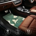 thumbnail image 6 of Vsdgher Lotus Golden Line Car Foot Mat Set of 4 Pieces Universal Floor Liner Car Accessories Fits Most Cars, Trucks, Vans, sedans, SUV, 6 of 7