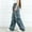 Gray, variant on Avrnliq Kids Vintage Wide Leg Cargo Denim Pants, 100% Denim Black Cargo Jeans with Elastic Waist & Multi-Pocket, Durable Relaxed Fit for Boys Girls Aged 4-12 Years,Size 9-10T