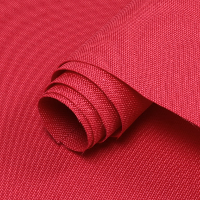 Soft Waterproof Canvas Fabric 600D PU Backing Canvas Cordura Fabric for  Outdoor/Indoor, DIY Craft, Awning, Marine, Tent, Bags, Upholstery Red 48 x  60 