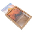 thumbnail image 1 of SEWACC Wooden Picture Frame with Secret Compartment for Storage Use Beige Multifunctional Safe Box 7x5 Inches, 1 of 8