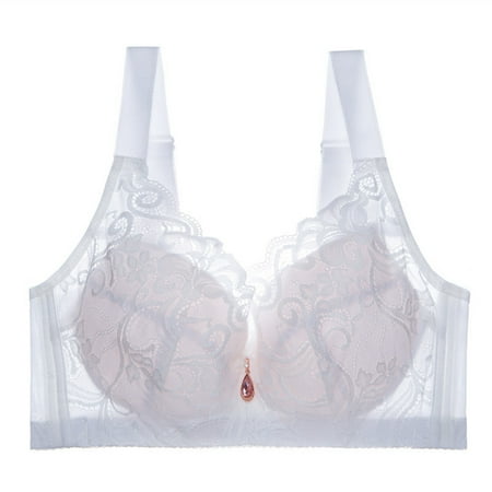 

gvdentm Bra Women s Comfort Revolution Full-Coverage Wireless Bra Wirefree T-Shirt Bra White XX-Large