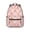 Princess and Swan, variant on Princess and Ballerina Pink Pattern Backpack for School, Cute School Bag with Adjustable Shoulder Straps and Padded Back, 15.3"x11"x7.1"