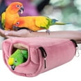thumbnail image 3 of Hamaca de felpa para pájaro mascota, nido de loro cálido a prueba de viento, nido de loro cálido, hamaca de felpa de alto rendimiento, 3 of 8