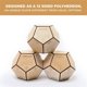 thumbnail image 4 of Fútbol de madera Calendario Casa Rústico Mesa Rustic Office Decoración Familia Planificación Familia Suministros diarios Regalo de aniversario Inevent HA059454-00B, 4 of 7
