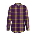 thumbnail image 4 of Pincandy Women's Carnival Fashion Casual Long Sleeve Lapel Button Down Shirt, 4 of 5