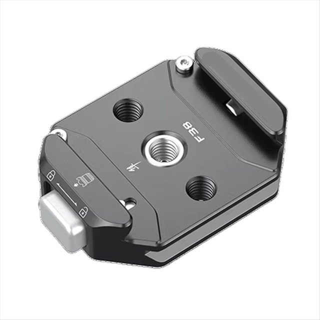 Base de Liberación Rápida Multiorificio F38 para Cardán Universal para Cámara DSLR, Adaptador ArcaSwiss de Cambio Rápido de 1/4 Pulgada A 3/8 Pulgada