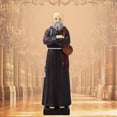 thumbnail image 2 of Rongfmy Statue de Prêtre Sculpture Religieuse Objets de Collection Artisanat Figure pour Table, 2 of 9