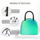 thumbnail image 4 of Balery blue green colors Bolsa de Almuerzo para Mujeres, Caja de Almuerzo, Bolsa de Almuerzo Pequeña Impermeable, Tote de Almuerzo Reutilizable con Gran Capacidad, 4 of 6