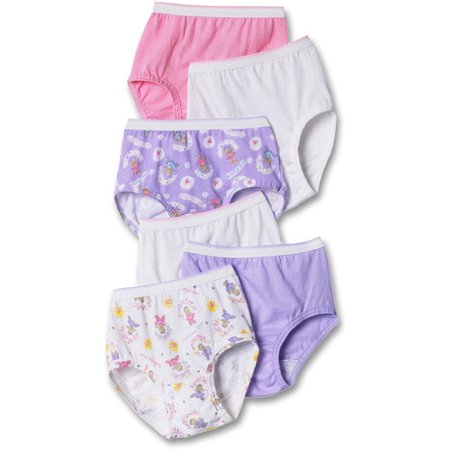 Hanes - Toddler Girls' Assorted Briefs 6-Pack