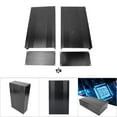thumbnail image 1 of Caja Electrónica Con Carcasa De Enfriamiento De Aluminio Tipo Dividido, Óxido Negro Cepillado Para Amplificador GPS, Disipación De Calor Y Proyecto De Bricolaje, 1 of 7