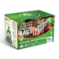 thumbnail image 2 of UNNI Compostable Trash Bags, 13 Gallon, 49.2 Liter, 50 Count, Heavy Duty 0.85 Mils, Tall Kitchen Trash Bags, Food Waste Bags, US BPI and Europe OK Compost Home Certified, San Francisco, 2 of 4