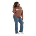 thumbnail image 3 of Forever 21 Women's and Women's Plus Destination Fleece Crewneck, Sizes XXS-4X, 3 of 6