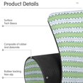 thumbnail image 4 of Yayeee Faucet Mat for Kitchen Sink 30" Diatomite Long Splash Guard Pad, Green Stripe Pattern, 2 Pack, 4 of 7
