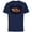 Navy, variant on Disney Pixar Cars Lightning McQueen I am Speed T-Shirt - Short Sleeve Cotton T-Shirt for Adults - Customized-Yellow
