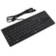 thumbnail image 1 of atado con ambre USB del cuaderno del ordenador portátil, IOS de Windows Android con el panel táctil Soledad Teclado de computadora con cable, 1 of 10