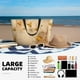 thumbnail image 5 of Fotbe Bolsa de Viaje para Playa - Resistente al Agua, Bolsa Tote de Gran Capacidad y Ligera con 7 Bolsillos para Mujeres y Hombres, 5 of 7