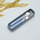 thumbnail image 5 of Juego de cubiertos para niños de 2 piezas, juego de vajilla para niños de acero inoxidable 18/10, juego de cubiertos de plata, cubiertos, utensilios de cena, cuchara, tenedor con estuche de viaje, 5 of 5