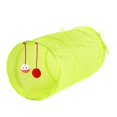 thumbnail image 3 of Cat Tunnel Foldable Cat Tunnel Portable Cat Toy Cat Sleeping Bed Pet Supply (fluorescent Green), 3 of 4