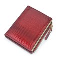 thumbnail image 2 of TAZAG 2026 New Women's Crocodile Pattern Leather Wallet Multifunctional Short Patent Leather ID Bag Card Holder, 2 of 5
