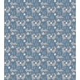 thumbnail image 3 of Bunny Duvet Cover Set, Continuous Pattern Trees and Rabbits Snowflakes, Decorative 3 Piece Bedding Set with 2 Pillow Shams, King Size, Blue Grey Pale Taupe, by Ambesonne, 3 of 3