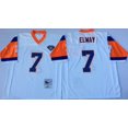 thumbnail image 1 of Maillot de Football Vintage Denver Broncos Elway 7 Blanc, 1 of 1