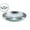 Green, variant on Dvruxg Stainless Steel Plates Dinner Plates for Adults 8 Inch Metal Plate Deep Dinner Dishes Serving Camping Plates - Reusable and Dishwasher Safe