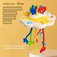 thumbnail image 1 of Baby Drawstring Toy, Sensory Development Toy, 1 To 3 Years Old, Animal Lion, Bed Hanging Toy ( Drawstring Color Matching Random), 1 of 4