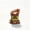 Brown, variant on Mecorevxz Halloween Mini Cute Resin Ornament Suitable for Halloween Desktop Decorations(F)