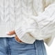 thumbnail image 5 of Suéter de cuello redondo para mujer, moda femenina, manga larga, cuello redondo, suelto, blusa, suéter de punto, suéter para mujer, 5 of 6
