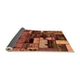 thumbnail image 2 of Ahgly Company Indoor Rectangle Patchwork Orange Transitional Area Rugs, 2' x 5', 2 of 4