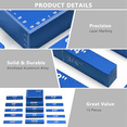 thumbnail image 2 of Setup Blocks Woodworking Height Gauge Set 15 Pcs of Set Up Bars, Router Table and Table Saw Accessories Blue, 2 of 6