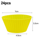 thumbnail image 2 of Mini molde de muffins de silicona, pequeño molde antiadherente reutilizable para cupcakes, 2 of 5