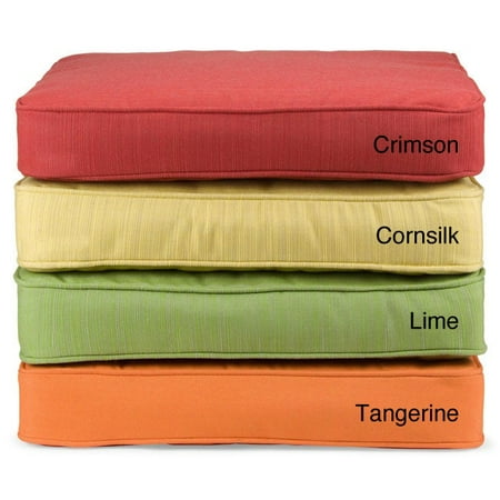 indoor outdoor fabric sunbrella bench inch cushion haute textured humble bright dialog displays option button additional opens zoom