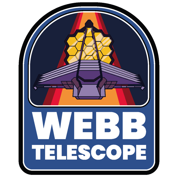 Colorful 20" x 24" Retro Style James Webb Space Telescope Art Vinyl Home Decoration Honeycomb Mirrors Multicolored Art Design Removable Bedroom Wall Decal Sticker