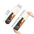 thumbnail image 4 of Naloa Four Cats Watching Rain Ankle Socks for Women Non Slip Socks No Show Socks Classic Low Cut Casual Socks Casual Socks, 4 of 7