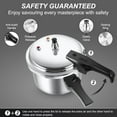 thumbnail image 6 of Tebru 3 L Aluminum Stovetop Pressure Cooker, 6 of 10