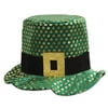 Beistle Pack of 6 Green and Gold Shamrock Unisex Adult St. Patrick's Hat Costume Accessory - One