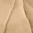 thumbnail image 3 of Superior Aria Turkish Cotton Solid Heavyweight 6-Piece Hazelnut Towel Set, 3 of 6