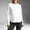 White, variant on OIUUAK Women's Long Sleeve Shirts UPF 50 Sun Protection Shirts for Hiking Fishing Workout Rash Guard Quick Dry Yoga Going Out Running Tops, Black