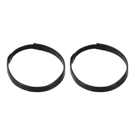 1 Pair High Heels Shoe Straps Detachable Elastic Heel Strap, Matte Black