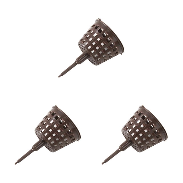 Yuarrent 10 Uds. Cesta con tapa de fertilizante, accesorios de plantación, suministros de jardinería, soporte de almacenamiento pequeño, caja de malla Type1 NO1 Yuarrent CBP091551