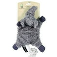 Hyper Pet Cozy Krinkle Elephant MultiTexture Dog Toy with Squeaker